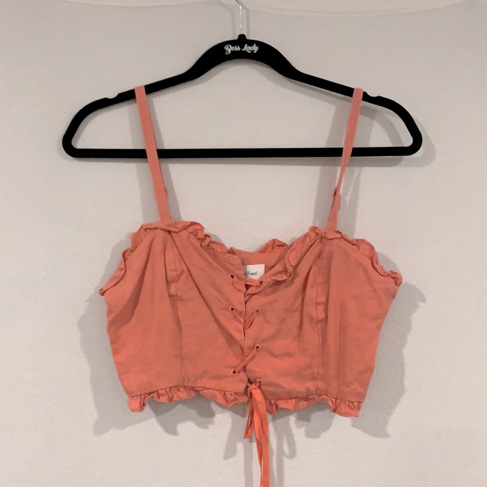 Aritzia Wilfred Free Crop Top